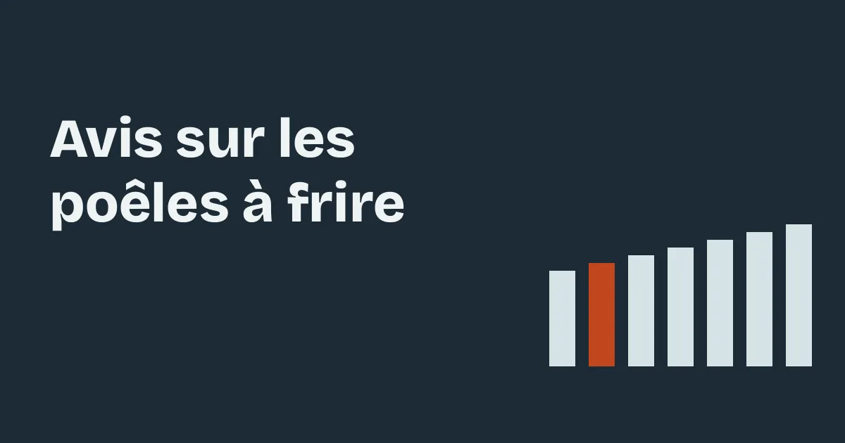 Avis sur les poêles à frire